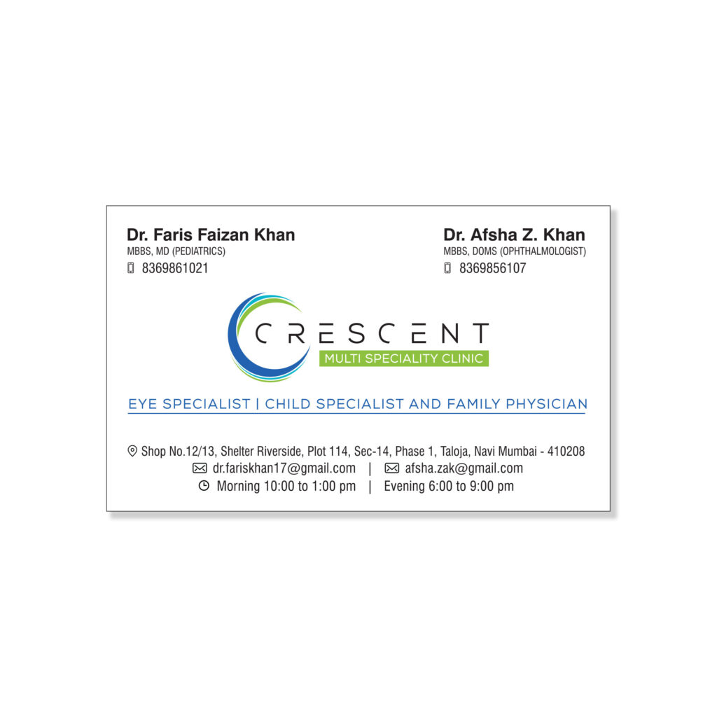 Urgent business card printing in Mumbai – same day visiting card design preview