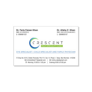 Urgent business card printing in Mumbai – same day visiting card design preview