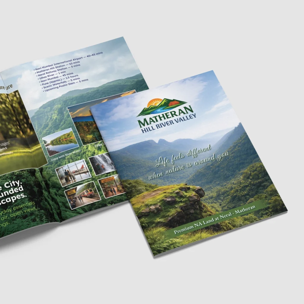 20 Page Brochure Printing on Indian Art Card